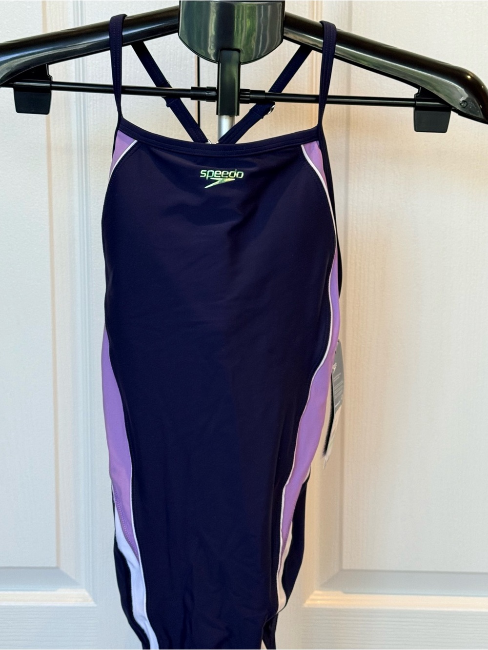 Speedo Performance Swimsuit Size 8 SPF 50 Hydrobra💜